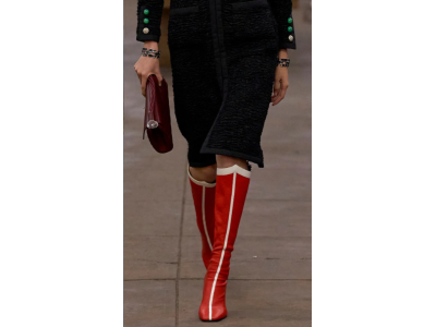 A Wonder Woman ihlette Chanel-csizmák – a modern hősnő új arca.