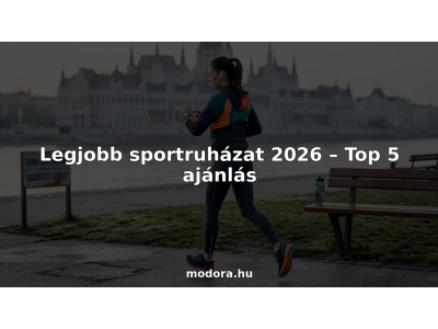 Legjobb sportruházat 2026 – Top 5 ajánlás